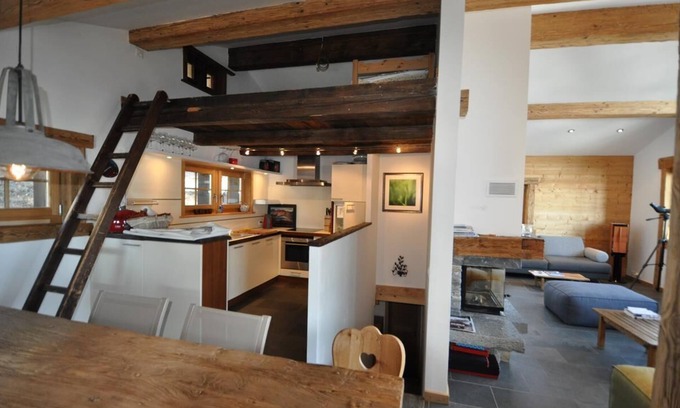 Gryon Chalet De Esquí | Bright and spacious Chalet Taveyanne, up to 8 people, a few meters from the Villars - Gryon - Diable