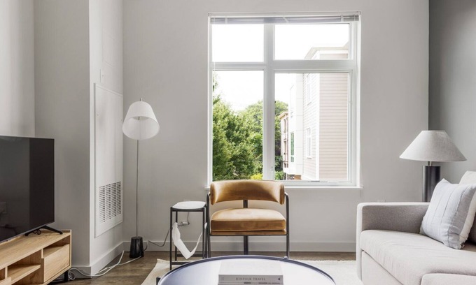 Cambridgeport Apartamento | Bright Cambridgeport 1BR w/ W/D, near MIT, by Blueground