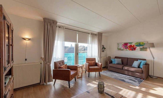 Julianadorp aan zee Apartamento | Escondite costero brillante