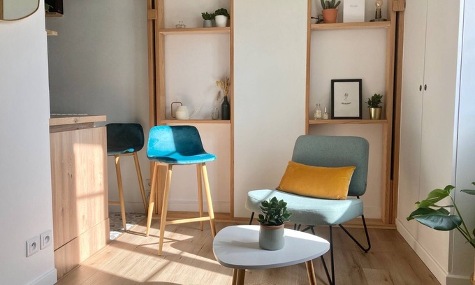 Saint-Fargeau Apartamento | Bright cocoon a stone's throw from Gambetta