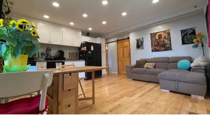 Johnston Apartamento | Bright & Comfy Private Entrnce Suite | 1-BR | Kitc