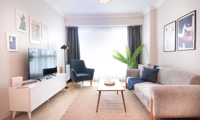 Uludag Apartamento | Bright & Cozy 1Bdr near Biz Cevahir Haliç Mall