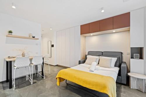 Gasperich Apartamento | Bright & Cozy Studio in Gasperich