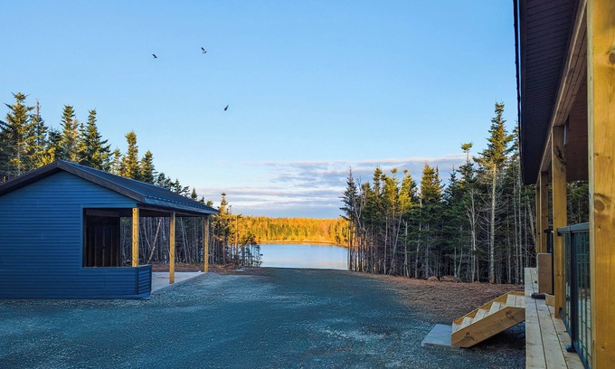 Walkerville Cabaña | Bright Getaway in Richmond County Cape Breton on the Water