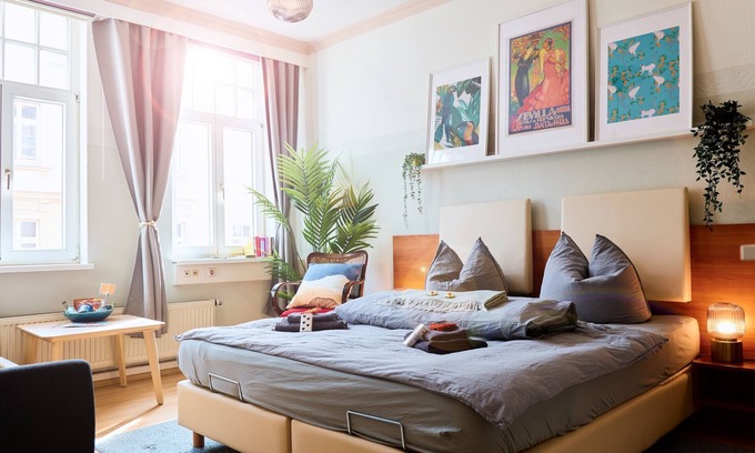 Erfurt Old Town Apartamento | ★ Bright Jugendstil Apartment in the ❤ of Erfurt★