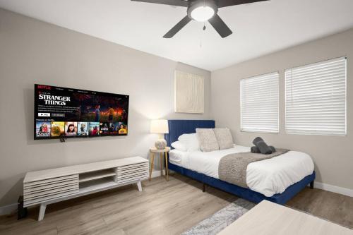 Allandale Apartamento | Bright Studio Near Domain, Roku TV - Free Parking