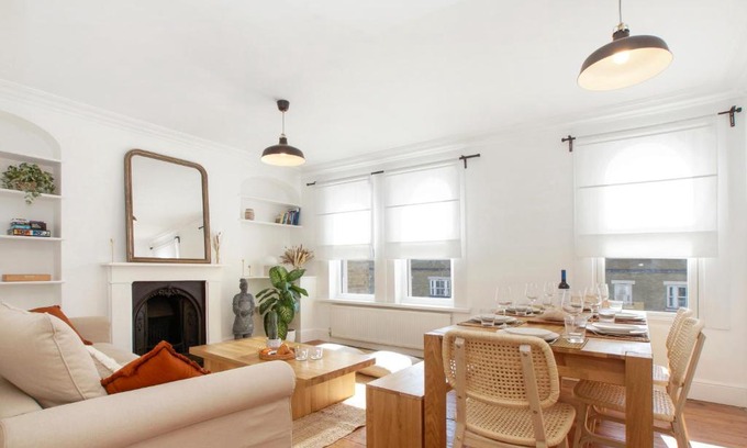 Mile End Apartamento | Bright, stylish & cosy 3-Bed Flat near Mile End