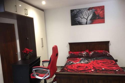 Earley Apartamento | Bright, stylish Studio flat with Sky Sports