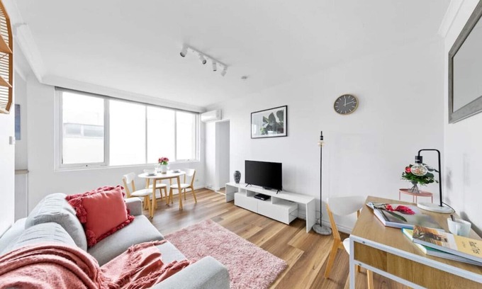 St. Kilda East Apartamento | Apartamento moderno de 1 dormitorio en St Kilda East - Aparcamiento gratuito