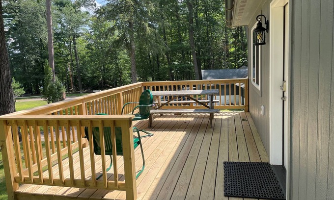 Minocqua Cabina | BrightWater Lake Front Cabin