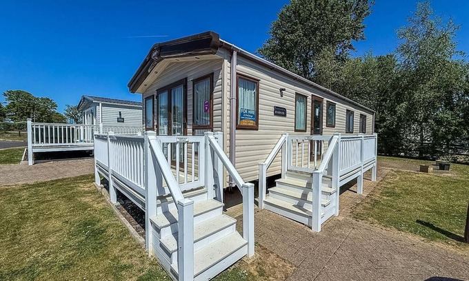 Caister-on-Sea Casa | Caravana de lujo de alquiler en el parque de vacaciones Caister Haven en Norfolk ref 30011