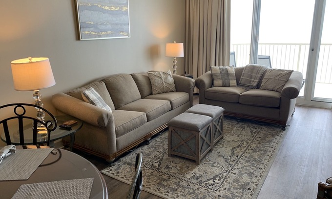 Fort Morgan Condominio | Bristol-1505 Vistas impresionantes-Muy cómodo