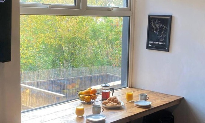 Abercwmboi Casa | Brooklands House, Visit Wales, secure bike storage, Bike Park Wales