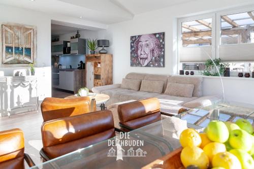 Busumer Deichhausen Apartamento | Bude-5