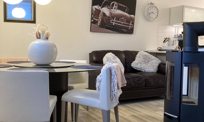 Lund Condominio | Bullseye Kristiansand Apartamento cerca de la ciudad, zoológico, playa. Jardín privado