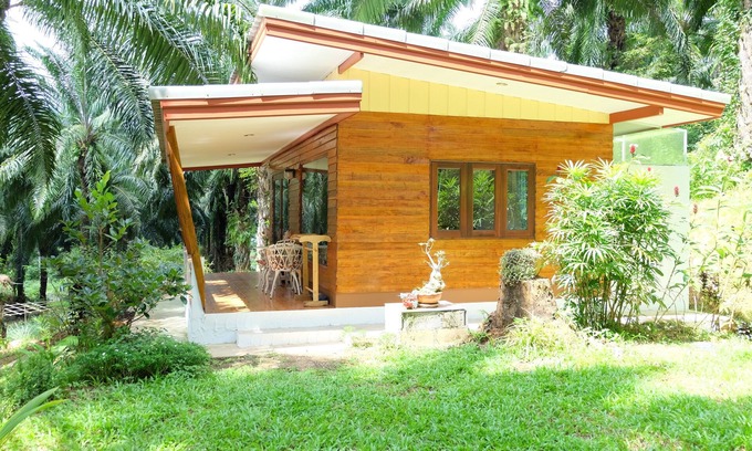Khlong Thom Casa | Bungalow cerca de la cascada de aguas termales