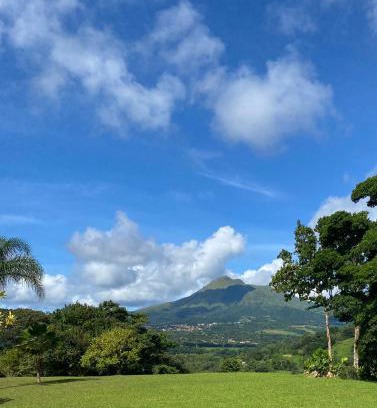 Le Morne-Rouge Chalet De Esquí | Bungalow à flanc de montagne