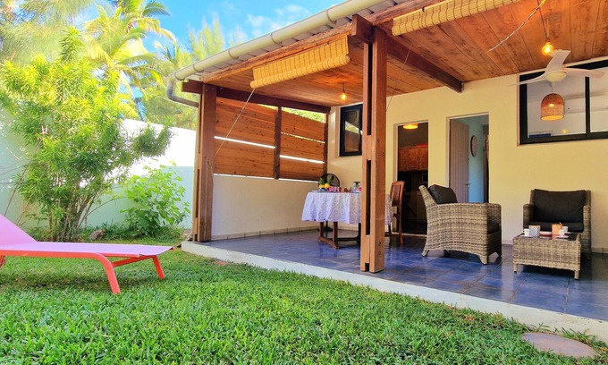 Grand Fond Casa | BUNGALOW 3 ROCKS, 2 people in Saint Gilles les Bains