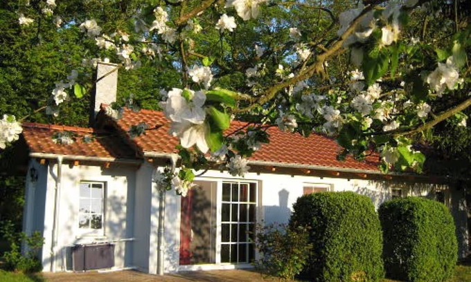 Oberhavel Casa | Bungalow 'Am Haussee' con vistas al lago, terraza privada y Wi-Fi