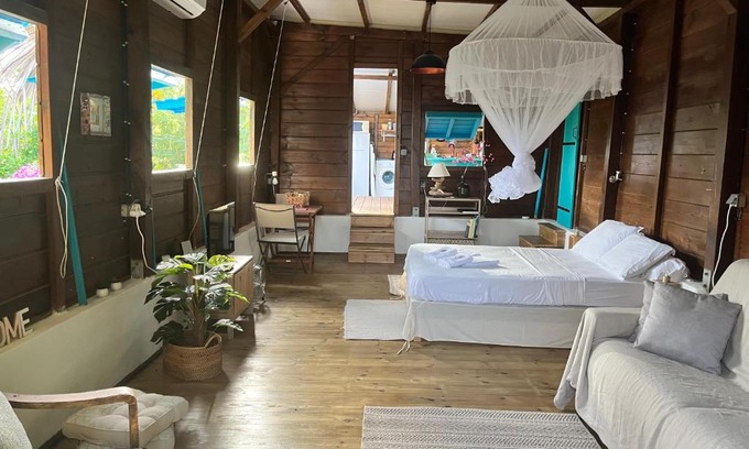 Le Carbet Apartamento | Bungalow avec vue dans lieu calme