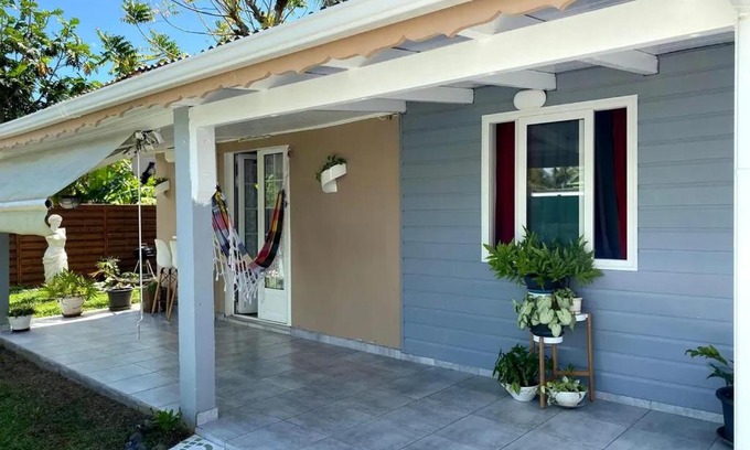 Morne Rouge Casa | Bungalow confortable à Sainte-Rose avec jardin privé 222
