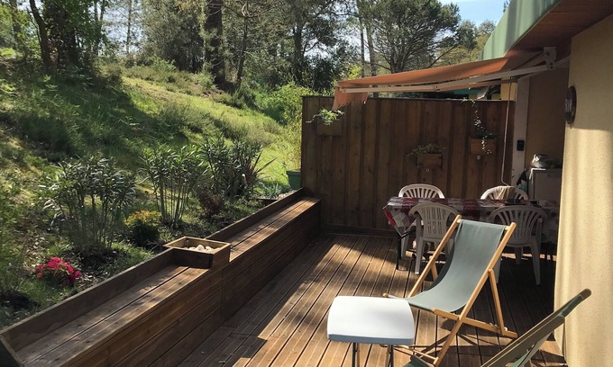 Leon Casa | Bungalow Dans un Village Vacances a 5 min de la Plage