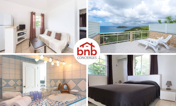 Gustavia Apartamento | Bungalow Hansen 1 / Terraza Privada y Vistas!