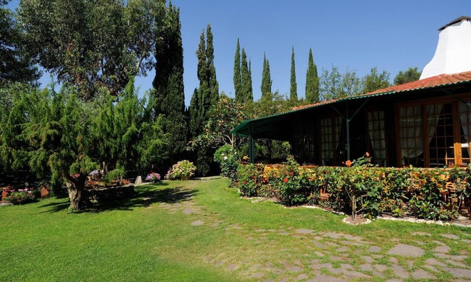 Villanova d'Albenga Casa | Bungalow en Ferienresidenz con piscina