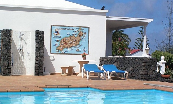 Charco del Palo Casa | Bungalow en un lugar de ensueño a 100 metros del mar