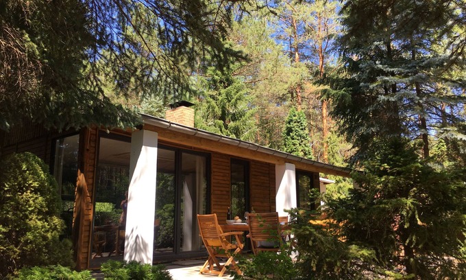 Borkwalde Casa | BUNGALOW EN EL BOSQUE en una parcela natural