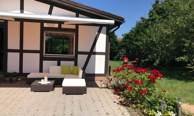 Scheid Casa | Bungalow 'Lili’s Auf Der Halbinsel' with Sea View, Private Terrace and Wi-Fi