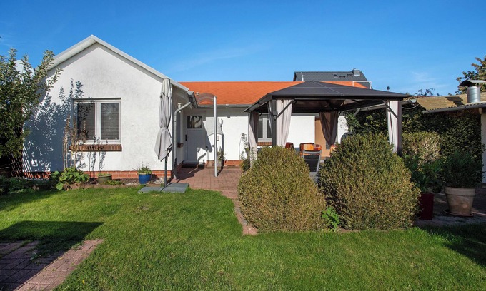 Ueckermuende Casa | Bungalow 'Ferienbungalow Meerjungfrau' con vistas al mar, terraza privada y Wi-Fi