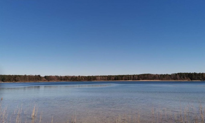 Grunheide Apartamento | Bungalow nebst Wohnwagen für 4 bis 5 Personen in Nähe von See- und Tesla