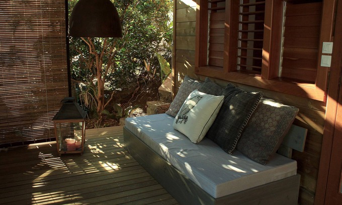 Plateau-Caillou Casa | Bungalow Lux Nana Sakifo: el ambiente criollo (aire acondicionado, wifi, piscina, jardín, pkg)
