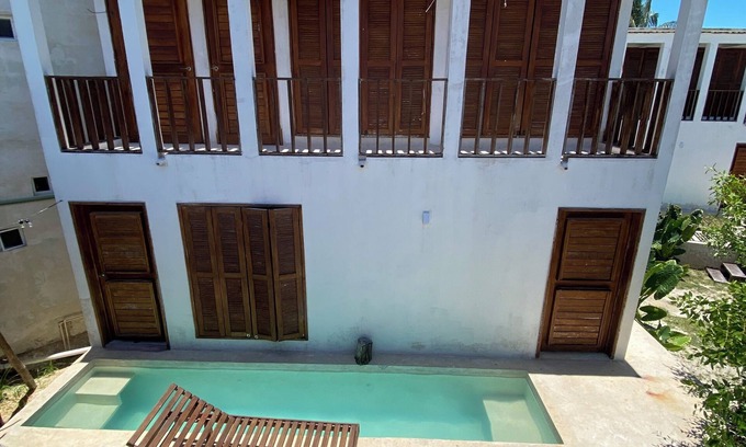 Downtown Holbox Casa | Bungalow with private pool in Holbox. Close to Centro & Beach! CasaSou#2