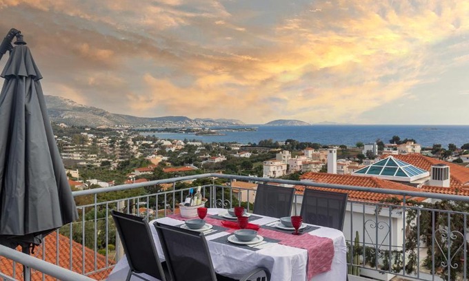 Saronikos Casa | Bunny island- seaview house, private garden , Lagonisi, Attika riviera by Comfortbnb