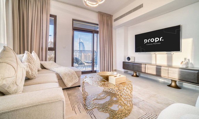 Umm Suqeim 3 Apartamento | Burj Al Arab and Sea Views : 2BR Retreat