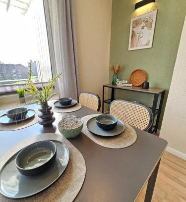 Lebenstedt Apartamento | Business App in zentraler Lage mit 3 Schlafzimmern für Geschäftsreisende Pendler und Familien, Monteure Nähe SZ See