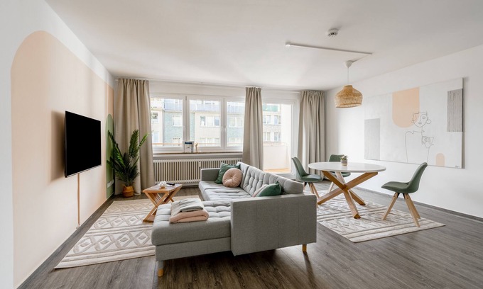 Stadtmitte Apartamento | Business Flat Duesseldorf Little Tokyo