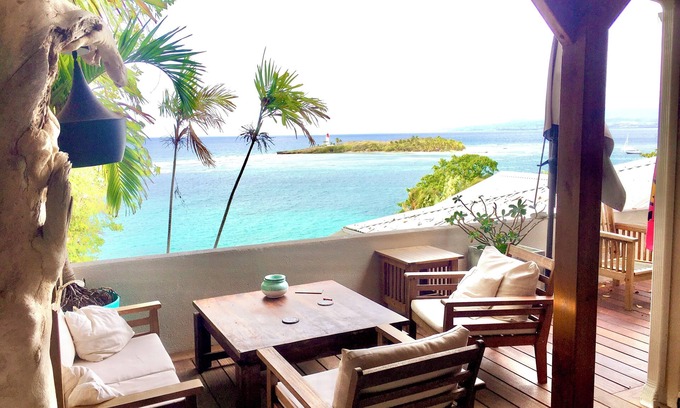 Perinet Casa | By the sea facing the islet of Gosier and 400 meters from the beach