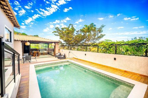 Ferradurinha Casa | Bz25 Casa com Piscina em Geribá - 250m da Praia