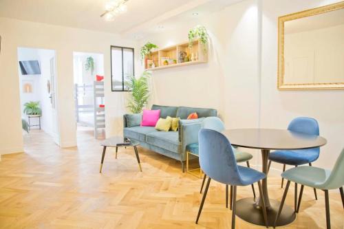 5th Arrondissement Apartamento | Céleste - Luxury 3BR Suite Mouffetard Views