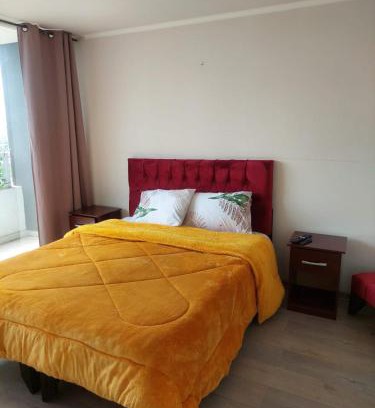 Las Rejas Apartamento | Cómodo departamento equipado Terminal Santiago