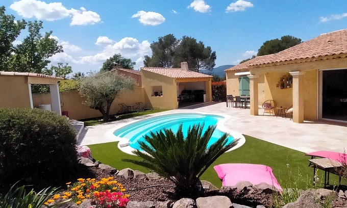 Pierrefeu-du-Var Casa | Côte D'azur, Villa Avec Piscine, Proche de Hyères les Palmiers. 4 Chambres