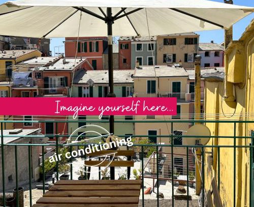 Vernazza Apartamento | Ca' Bea with AC and Terrace
