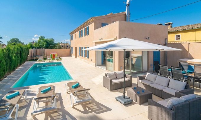 Sineu Villa | CA NA ROSSA (SINEU) - Hermosa casa con piscina privada en el centro de Mallorca - Wifi gra