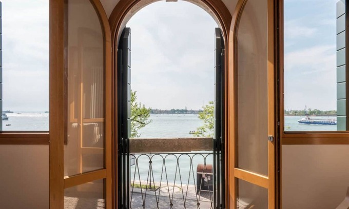 San Nicolo Apartamento | Ca 'Nicoletto, apartamento en el Lido con una espléndida vista de la laguna.