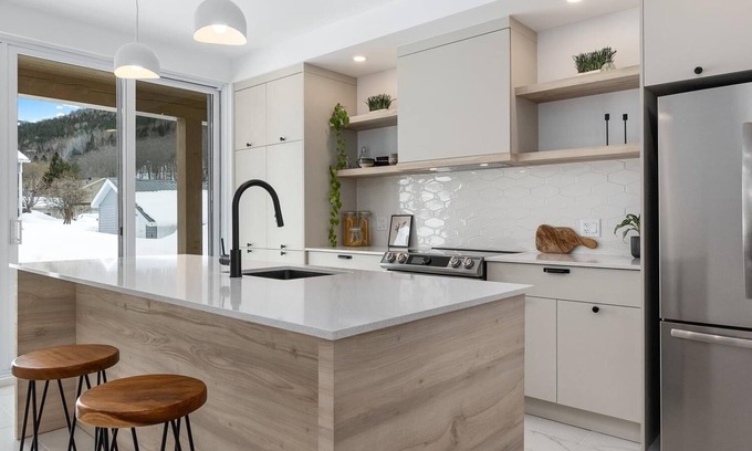 Petite-Riviere-Saint-Francois Apartamento | Charlevoix Condo