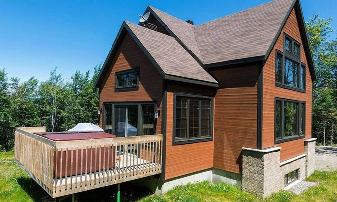 Petite-Riviere-Saint-Francois Cabaña | Chalet de rêve près du Massif