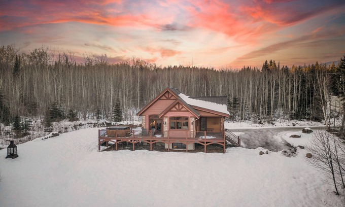 Petite-Riviere-Saint-Francois Chalet De Esquí | Chalet ABRI ST-FRANÇOIS VIEW + SPA
